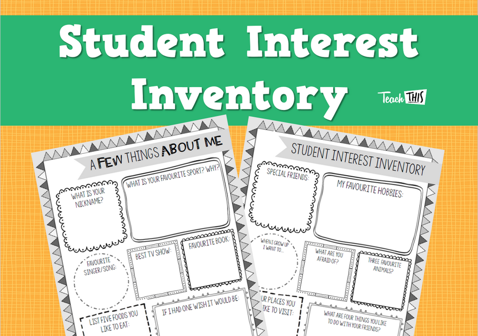 Student Interest Inventory