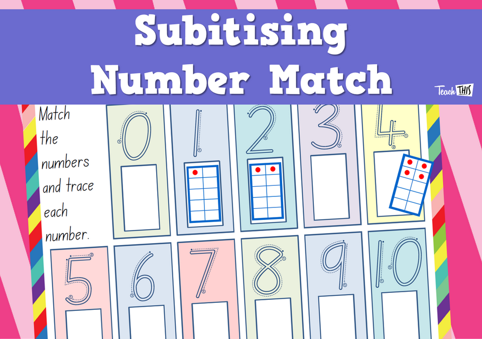 Subitising Number Match
