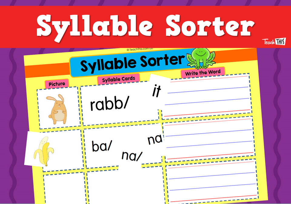 Syllable Sorter