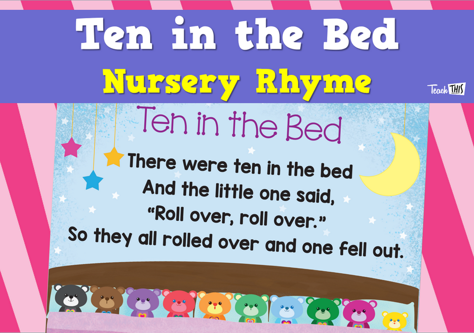 Ten in the Bed - Nursery Rhyme