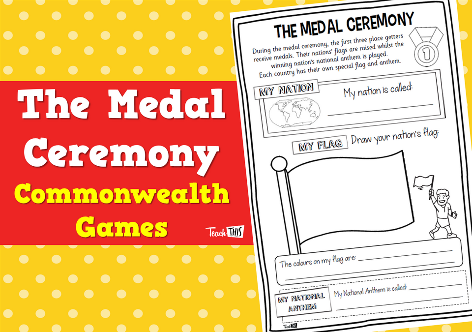 The Medal Ceremony Commonwealth Games