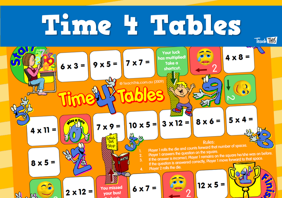 Time 4 Tables