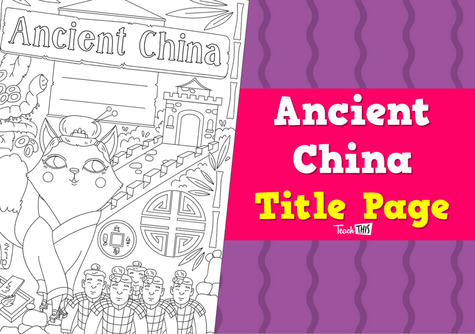 Title Page - Ancient China