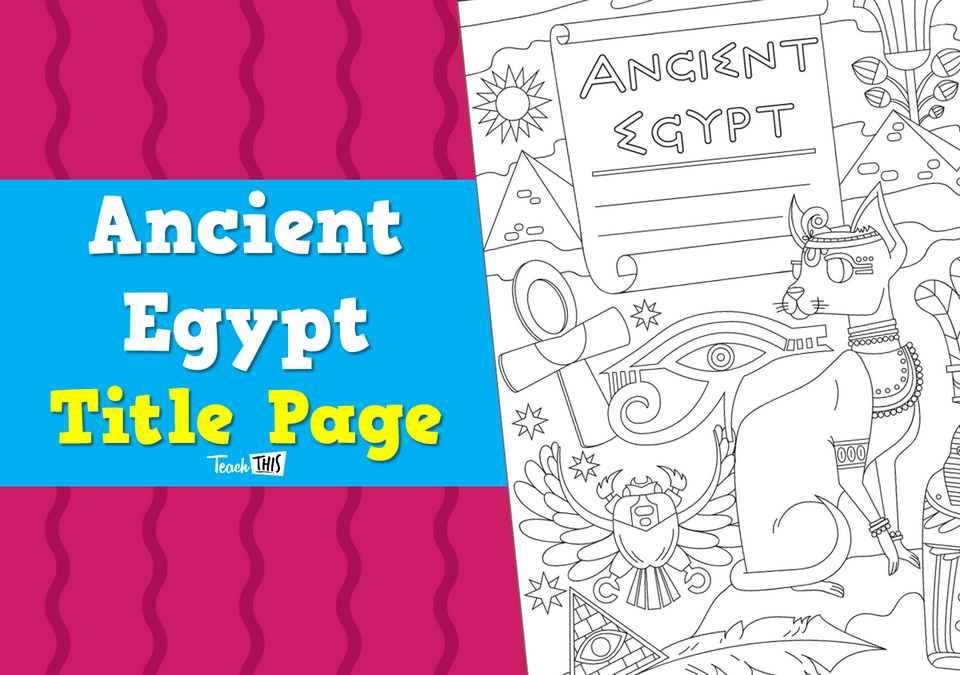 Title Page - Ancient Egypt
