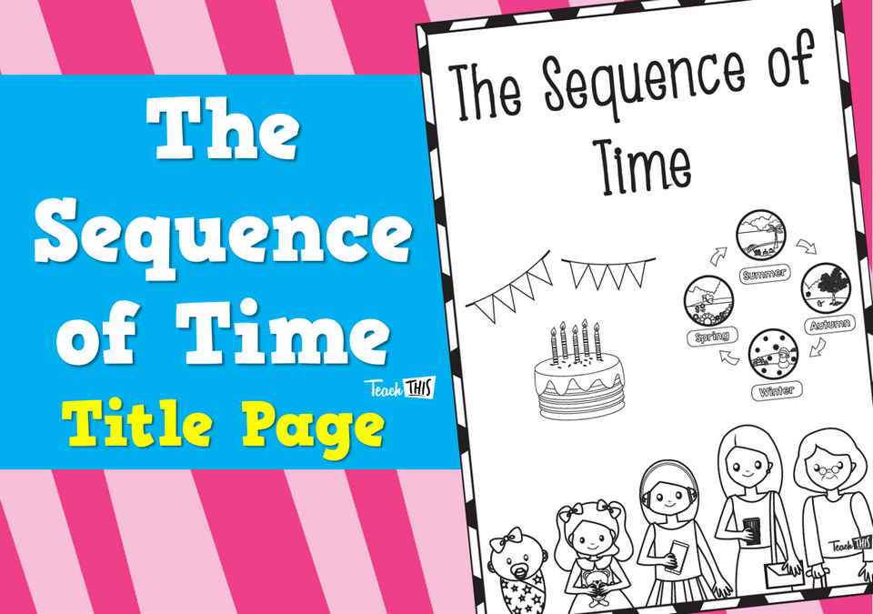 The Sequence of Time - Title Page