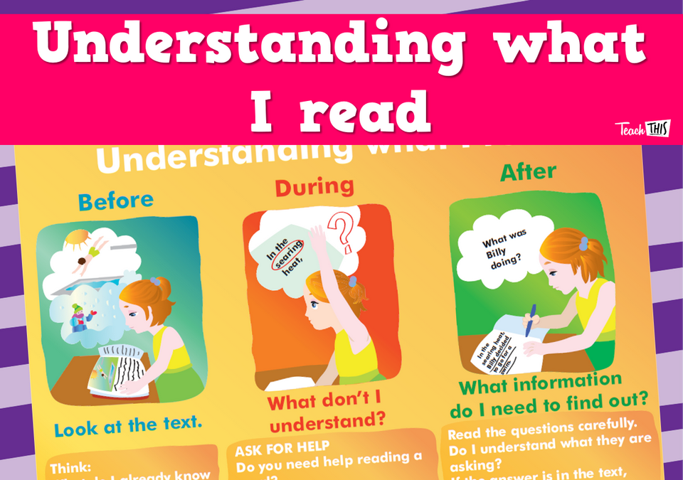 Understanding what I read
