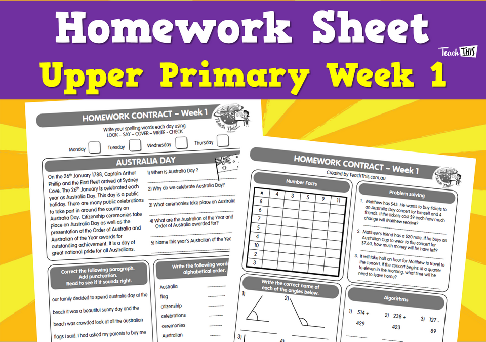 Upper Week 1
