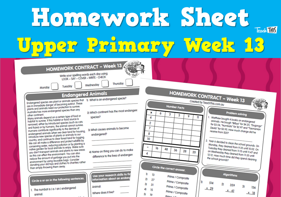 Upper Week 13