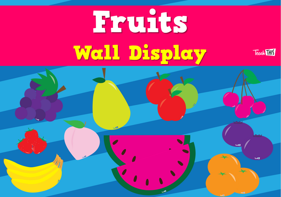 Fruits - Wall Display