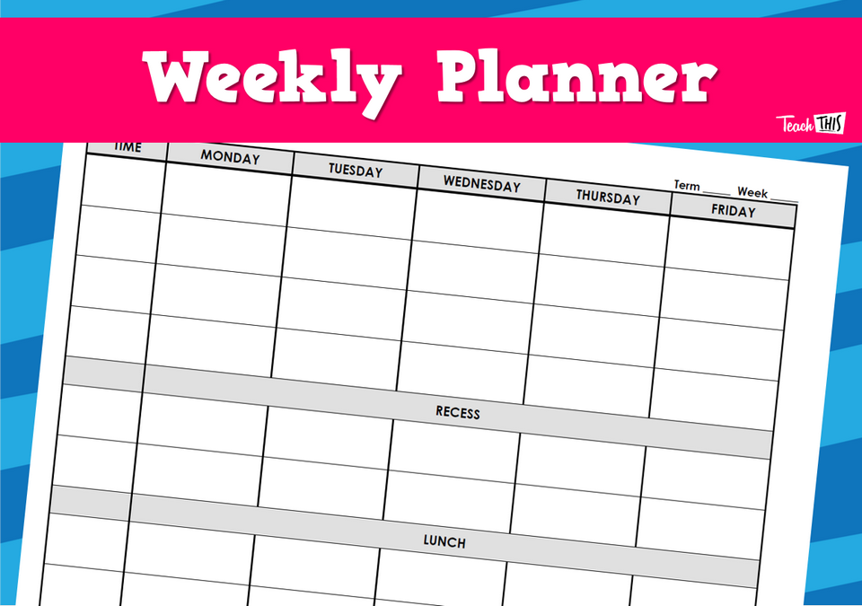 Weekly Planner