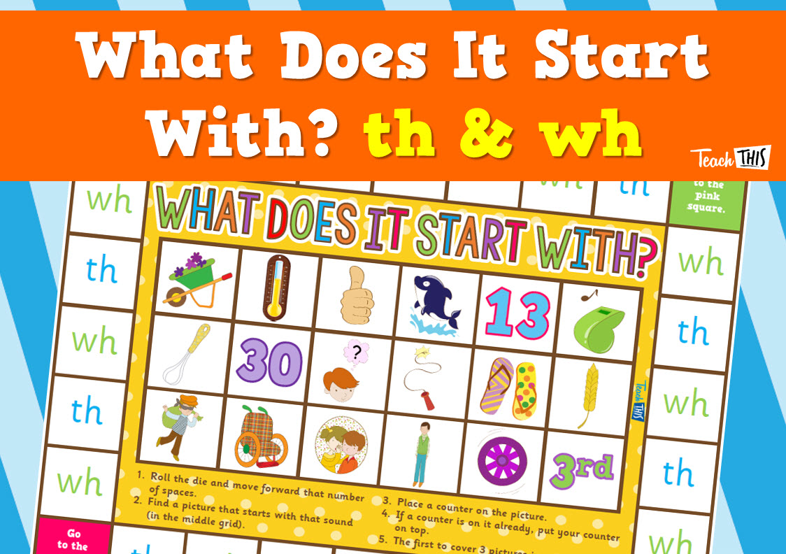 What does it start with? - TH or WH