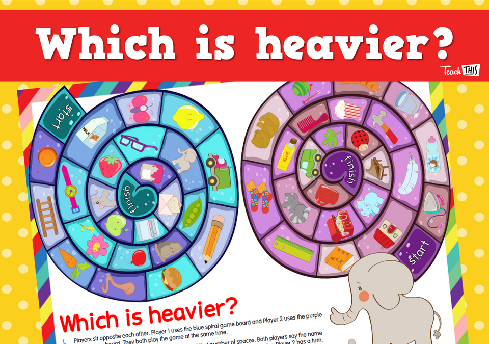 Which is heavier?