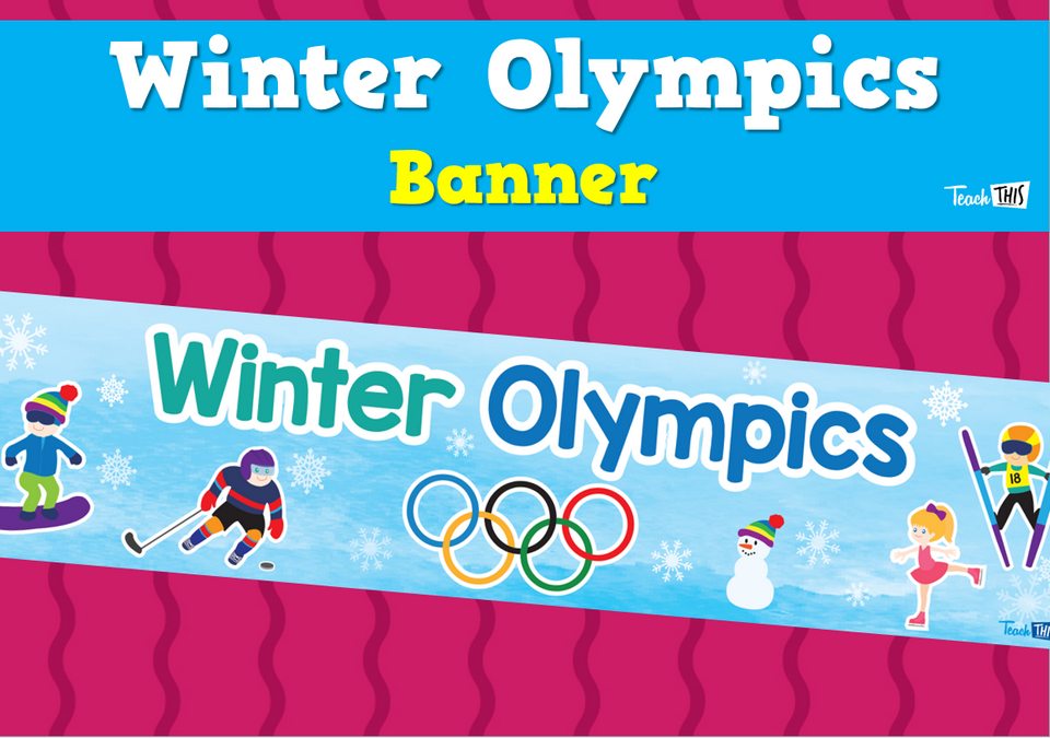 Winter Olympics Banner
