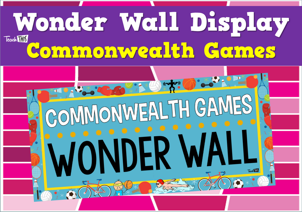 Wonder Wall Display Commonwealth Games