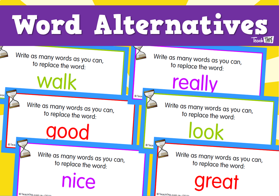 Word Alternatives