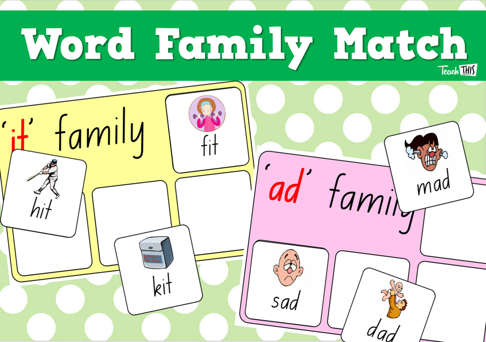 Word Family Match