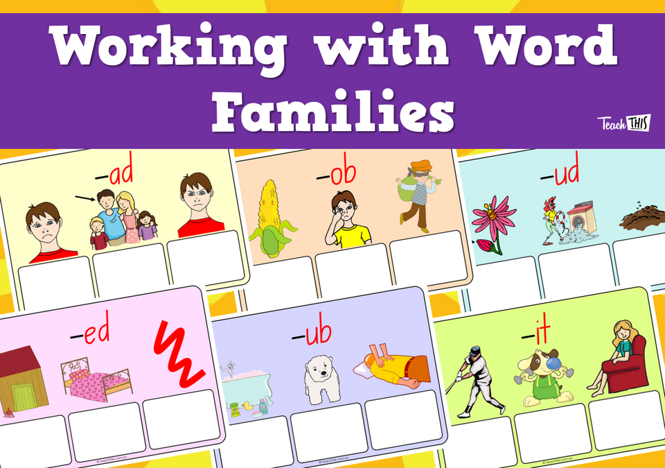 Working with Word Families