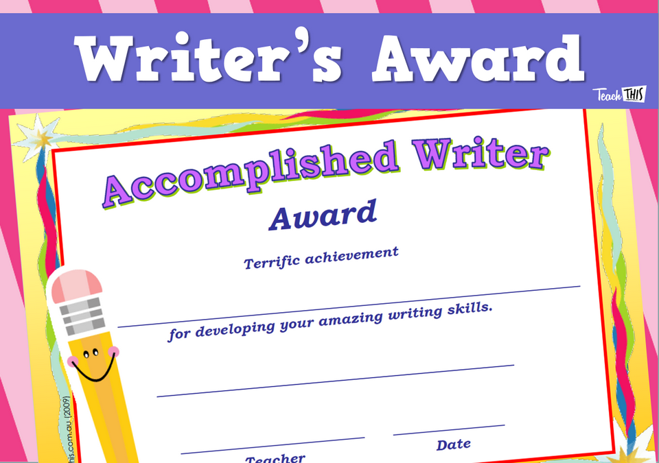 Writer's Award