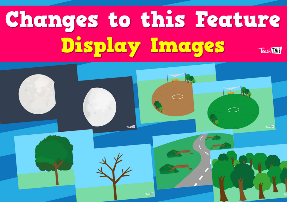 Identifying Changes to these Features - Display Images