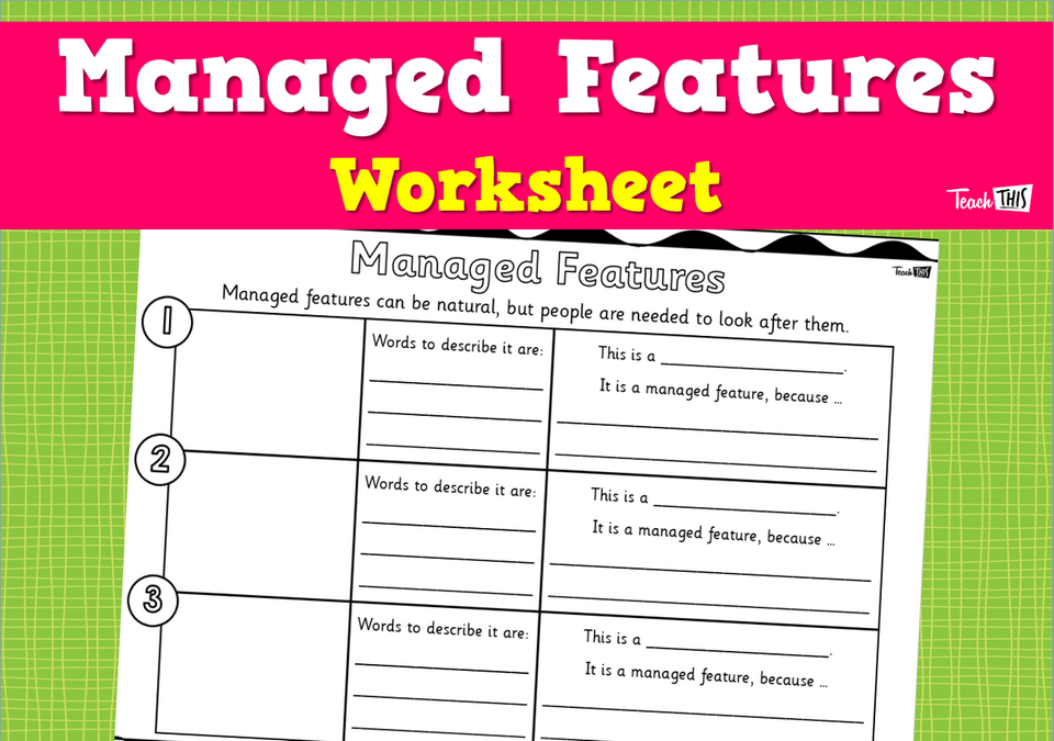 Managed Features - Worksheet