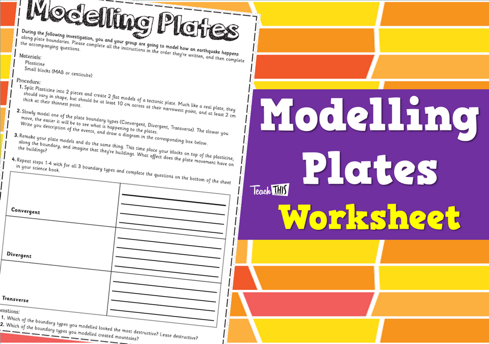 Modelling Plates - Worksheet