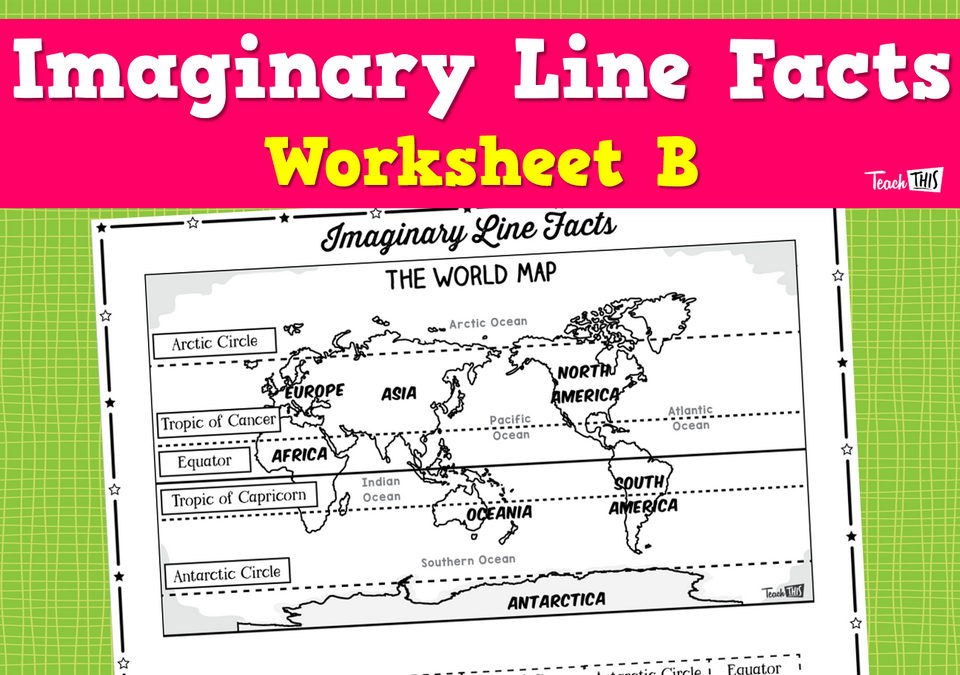 Imaginary Line Facts - Worksheet B