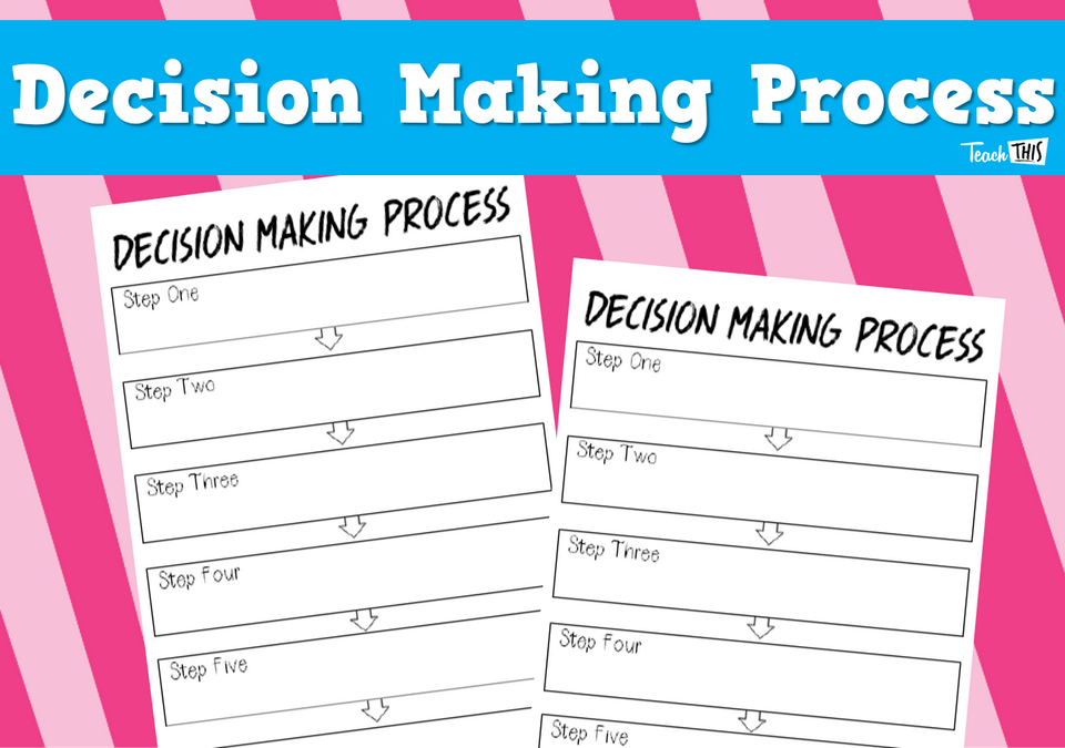 Decision Making Process - Worksheet