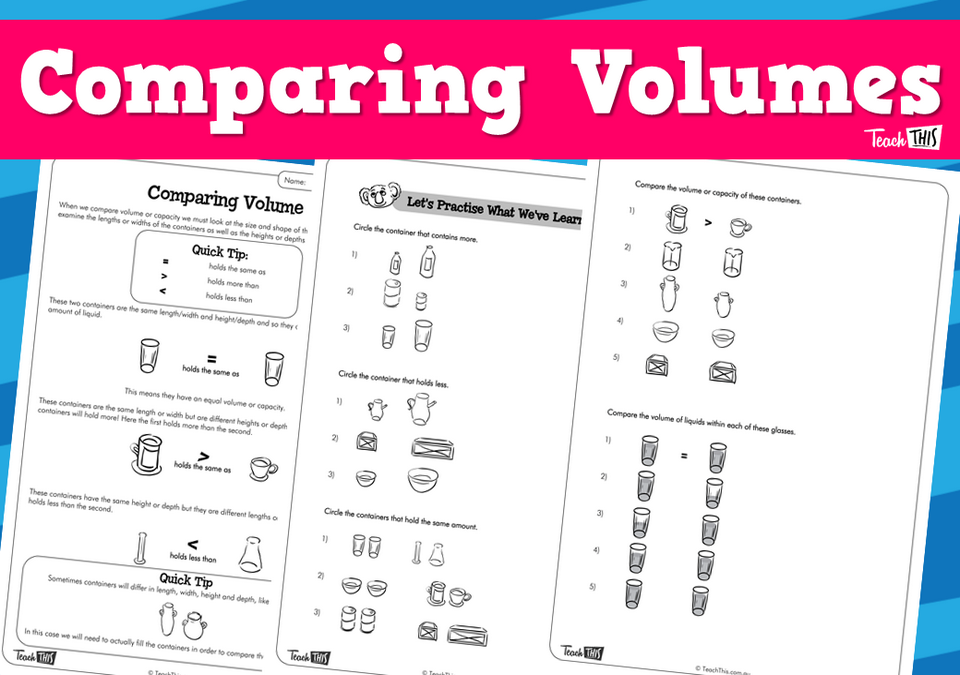 Comparing Volumes
