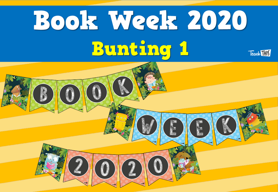 Book Week 2020 – Bunting 1
