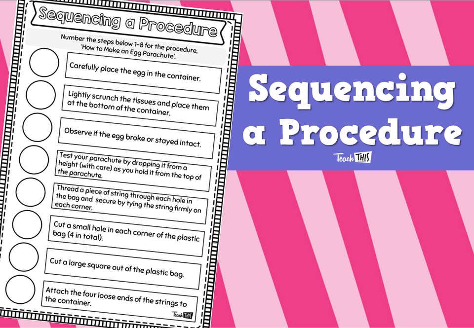 Sequencing a Procedure
