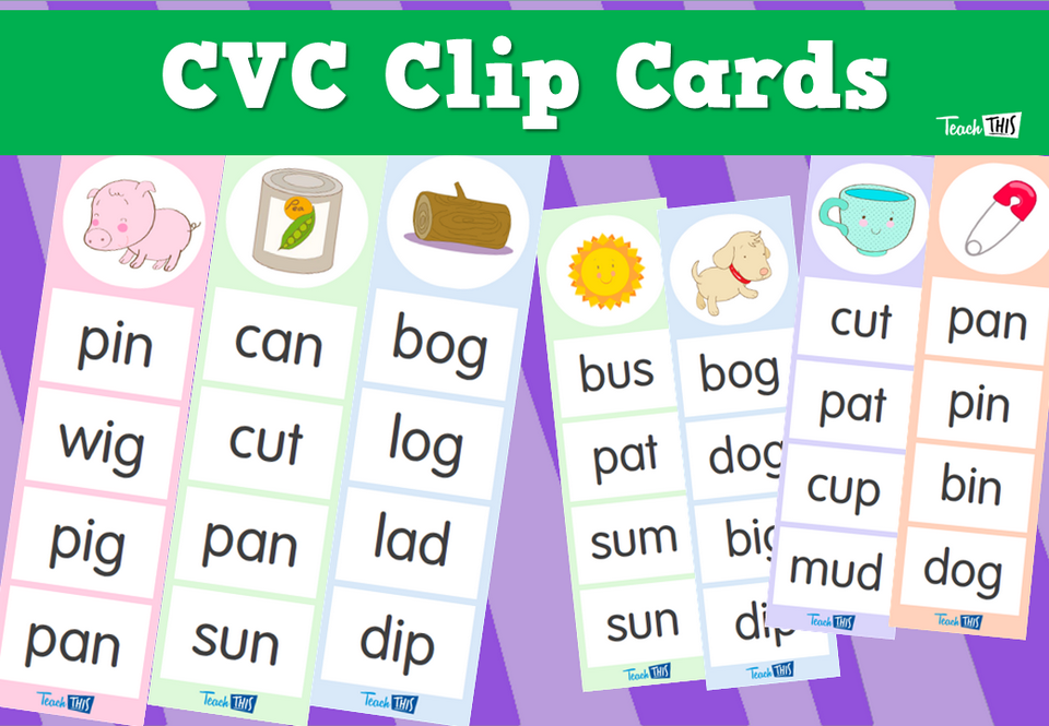 CVC Clip Cards