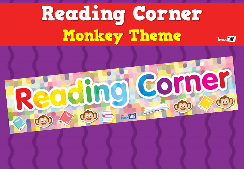 Reading Corner - Monkey Theme