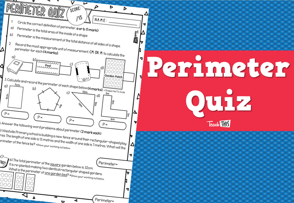 Perimeter Quiz