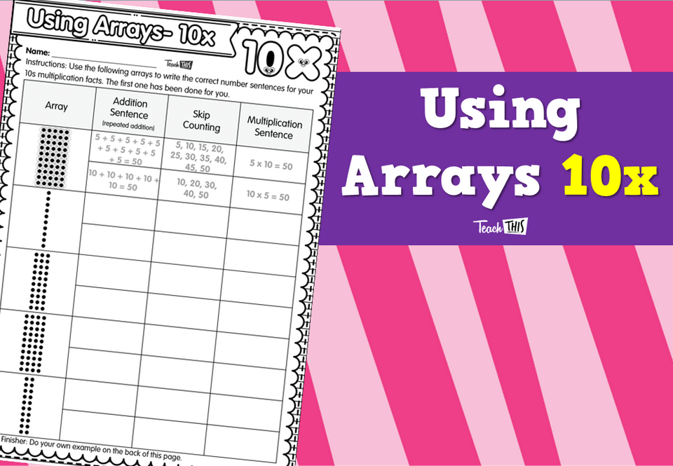 Using Arrays- 10x