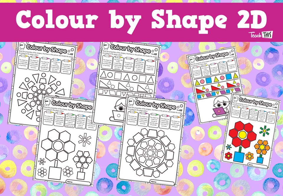 Colour by Shape- 2D