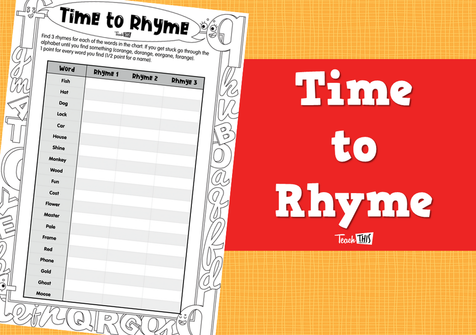 Time to Rhyme