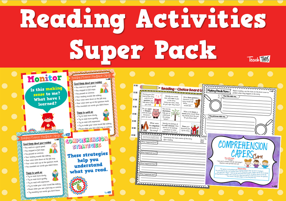 Reading Activities Super Pack
