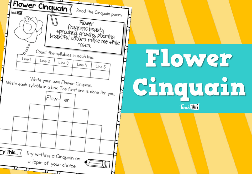 Flower Cinquain
