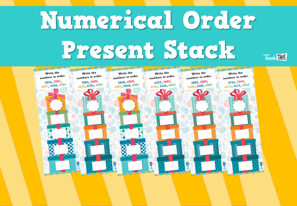 Numerical Order Present Stack