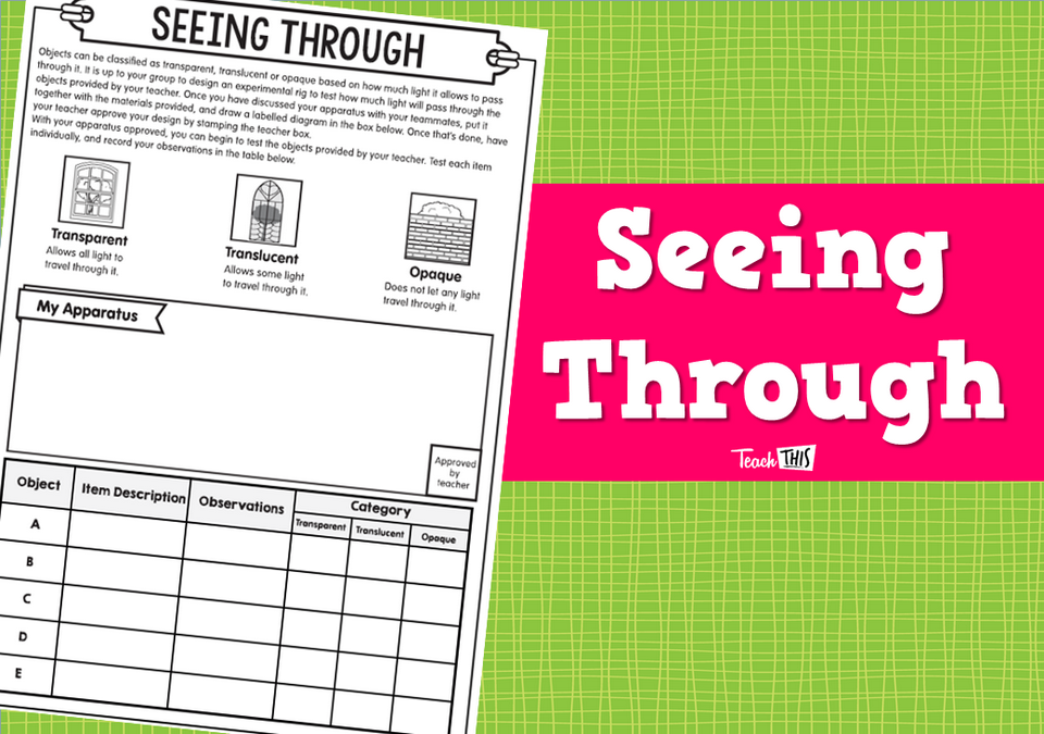 Seeing Through