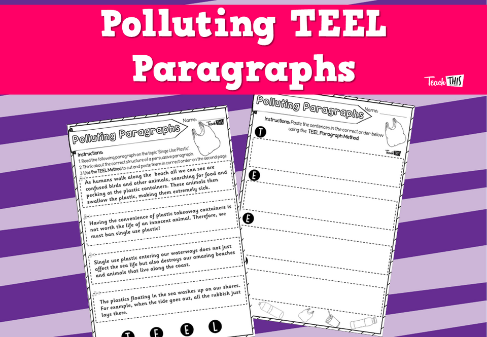 Polluting TEEL Paragraphs