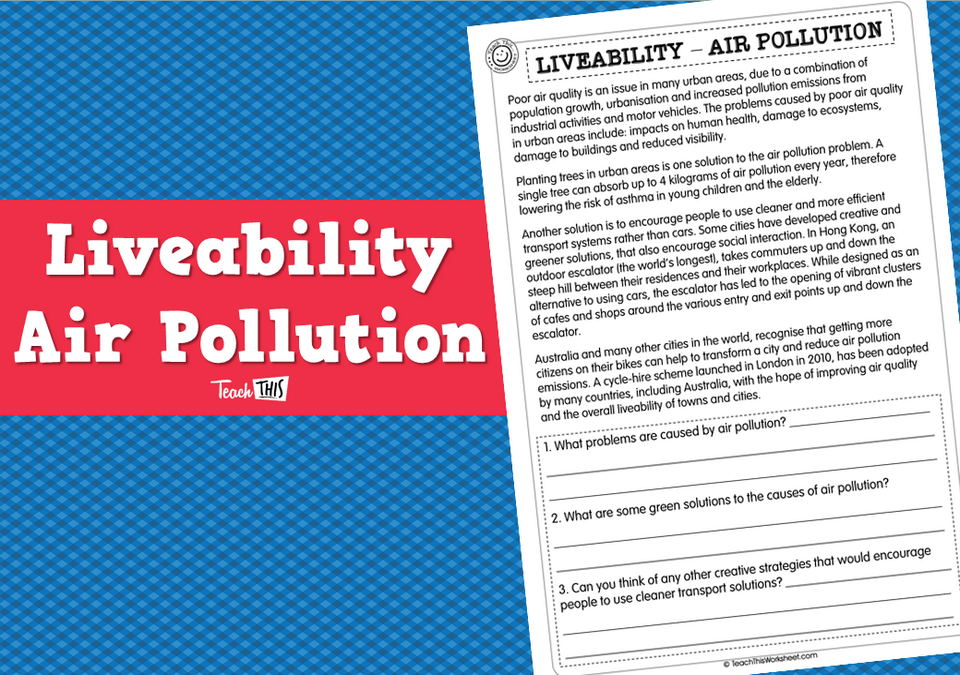 Liveability - Air Pollution