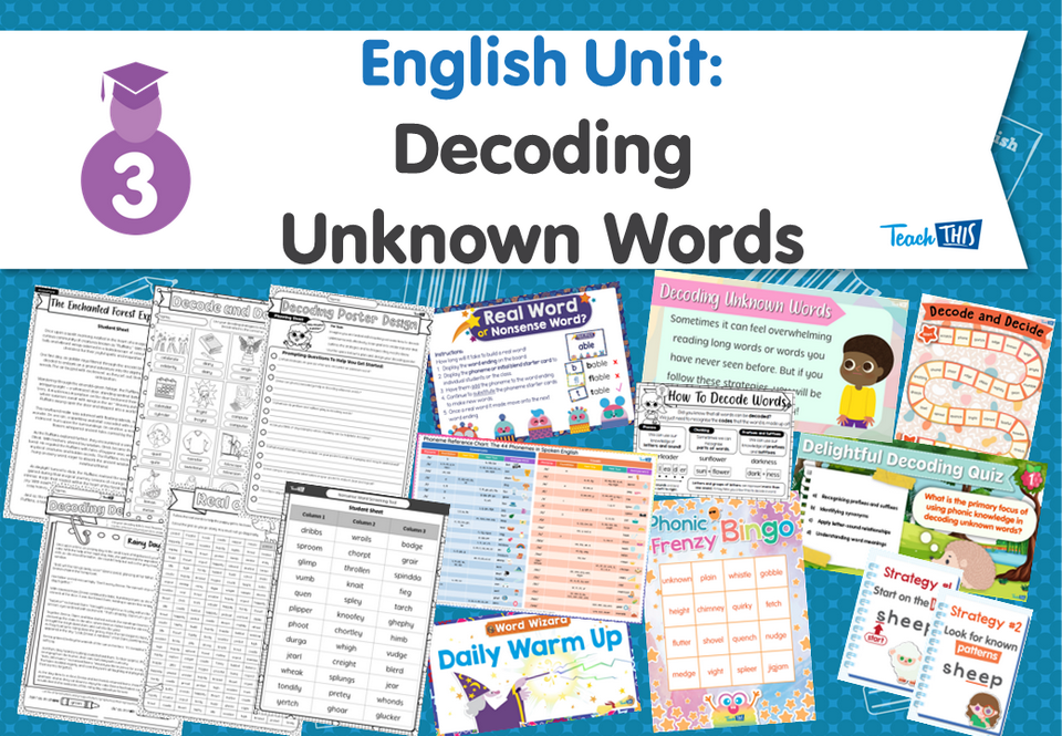 English Unit: Decoding Unknown Words
