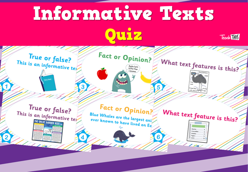 Informative Texts Quiz