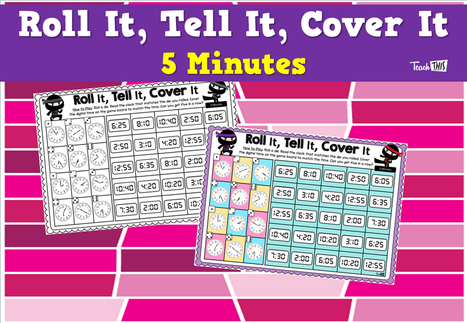 Roll It, Tell It, Cover It - 5 Minutes