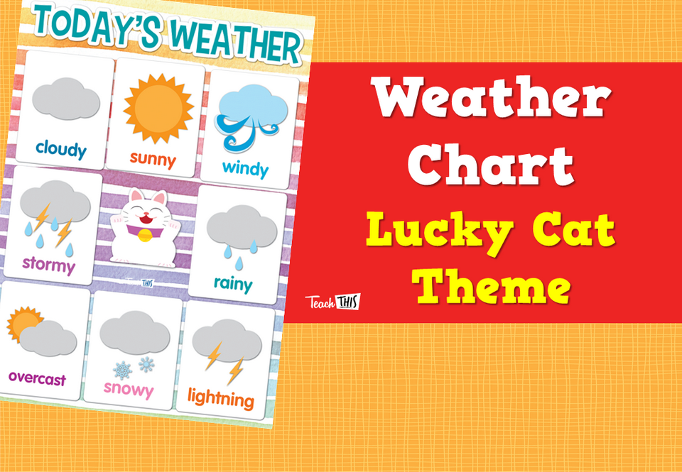 Weather Chart  - Lucky Cat Theme