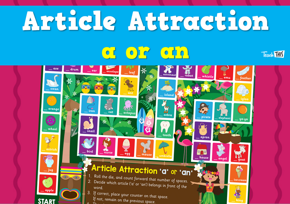 Article Attraction - a or an