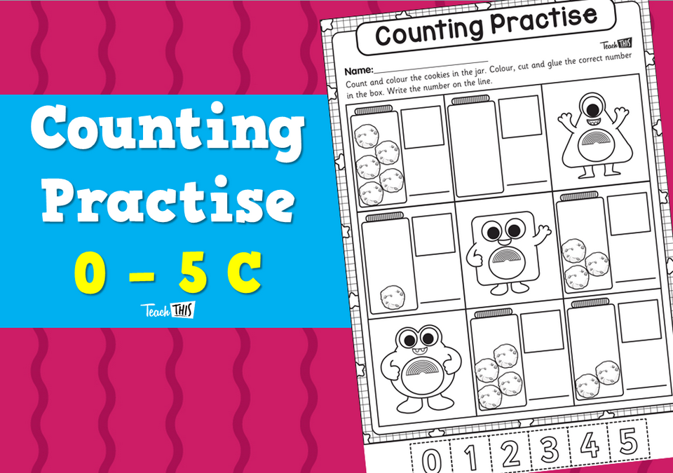Counting Practise 0 - 5 C