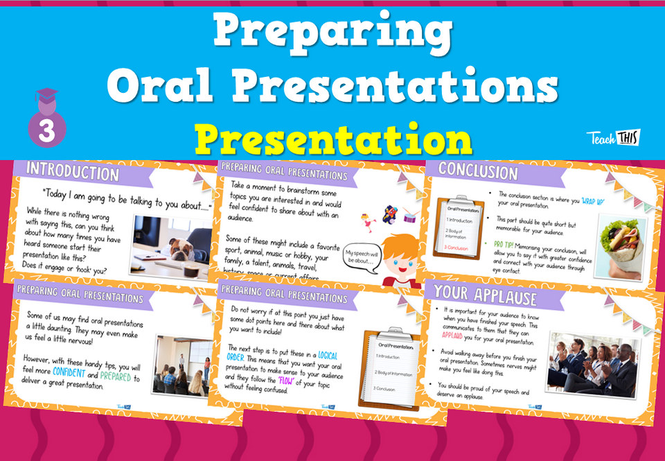 Preparing Oral Presentations - Presentation