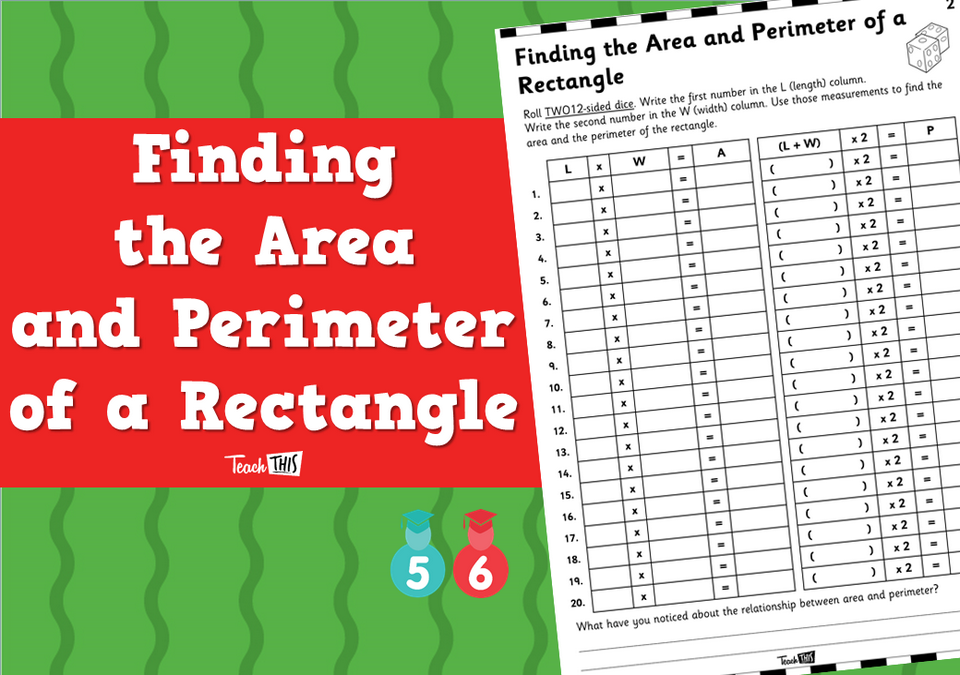 Finding the Area and Perimeter of a Rectangle